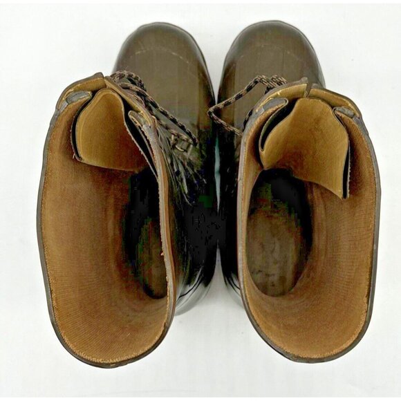 Men\'s HODGMAN Boots Steel Shank Size 9 main image 12
